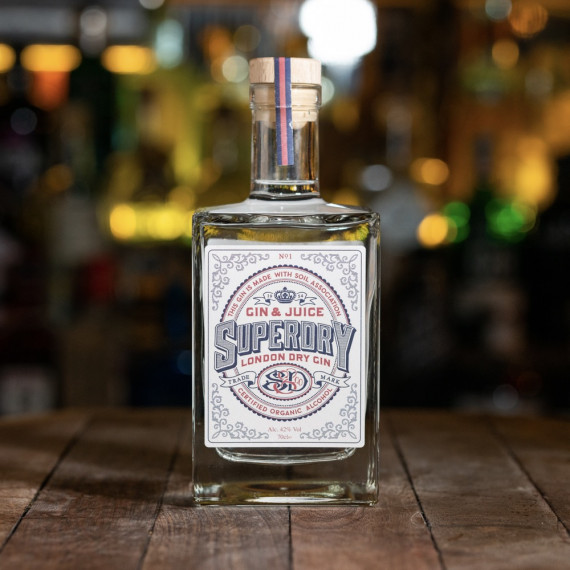 SUPERDRY London DRY, Japanese fusion ORGANIC GIN